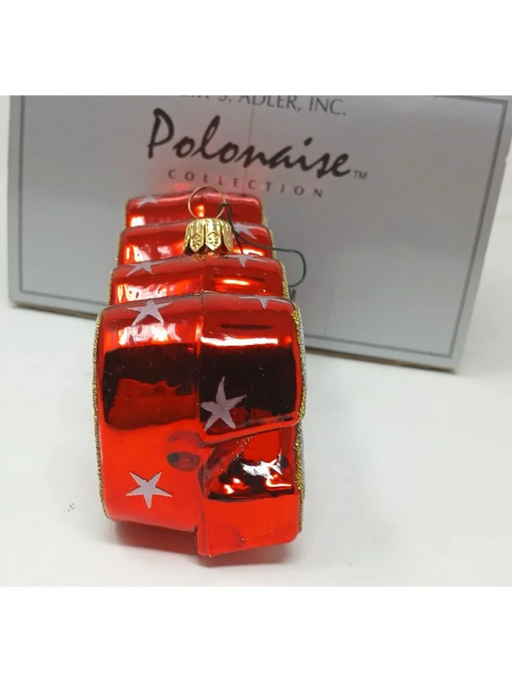 Kurt S. Adler Polonaise 2000 Millennium Glass Ornament AP1119 Handcrafted  #D-9